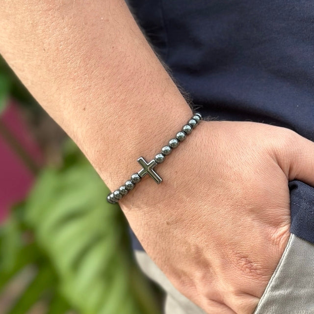 Pulseira de Hematita Modelos